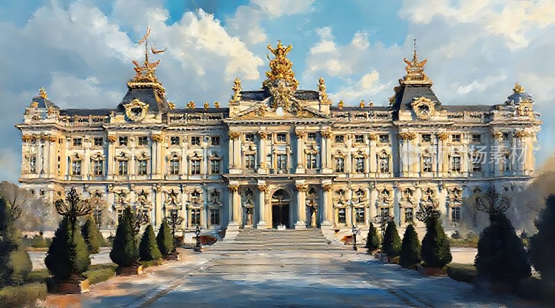 金色宫殿宏伟壮观