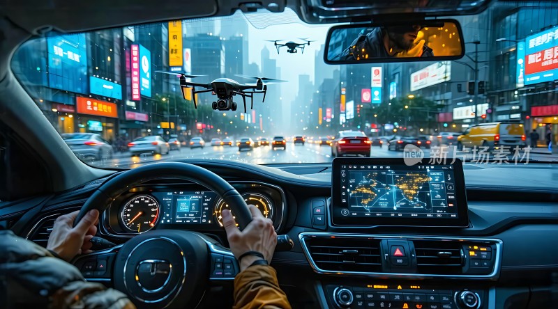 智能驾驶未来城市出行新体验
