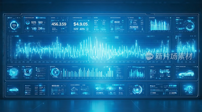 未来科技数据监控中心