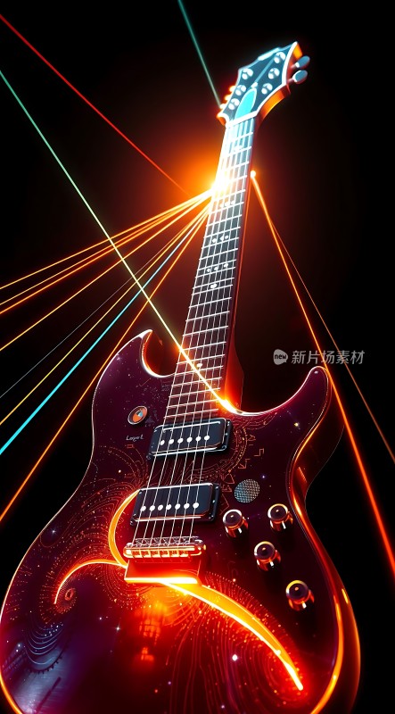 炫彩电吉他
