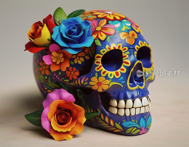 墨西哥骷髅头饰