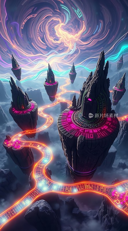 神秘科技幻想世界