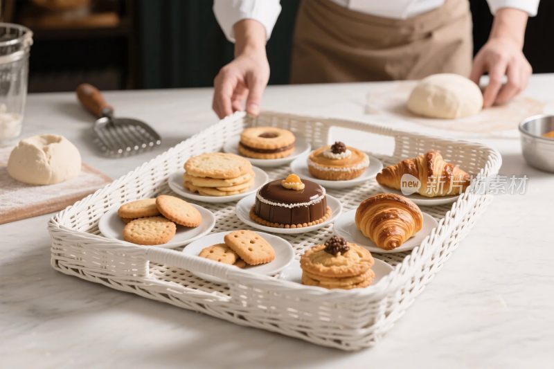 烘焙甜点展示场景