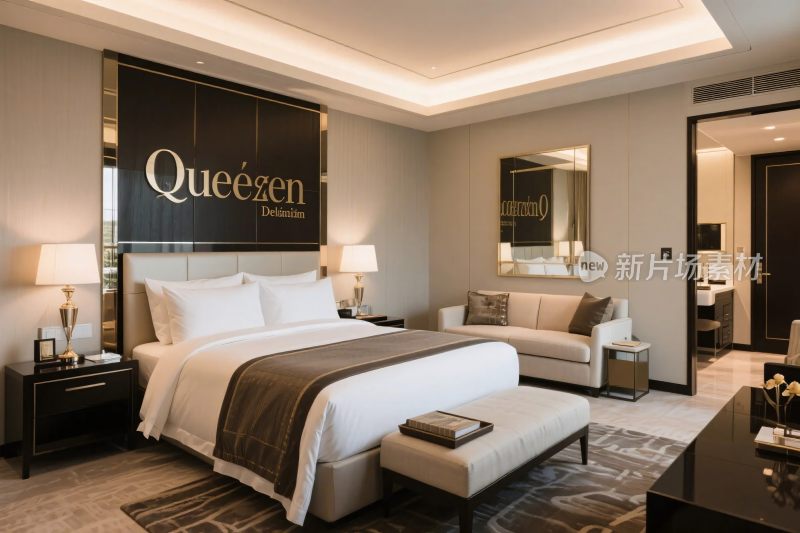 酒店客房效果图