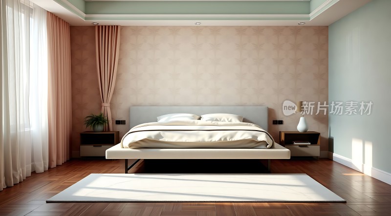 现代卧室设计简约风格温馨舒适