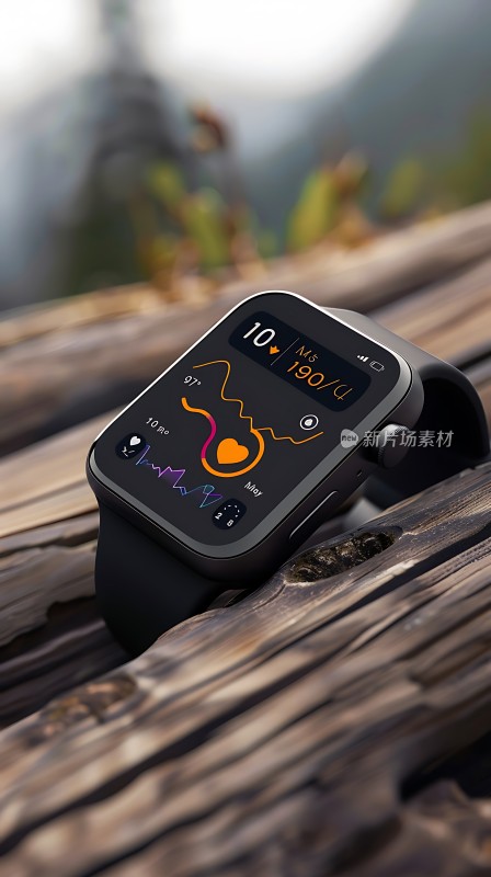 智能手表健康监测心率血压显示户外运动必备