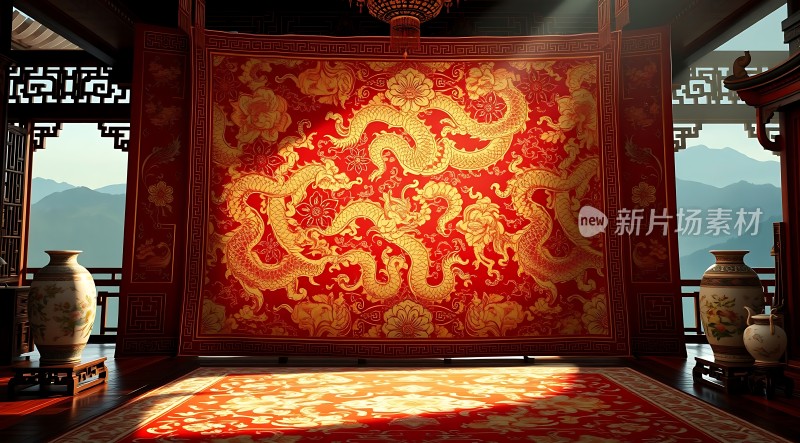 龙凤呈祥古韵华章