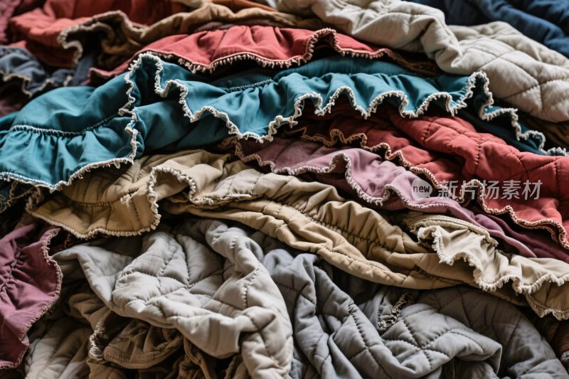 多彩布料质感集合