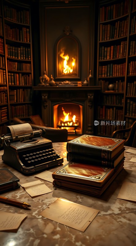 书房里的温暖与智慧