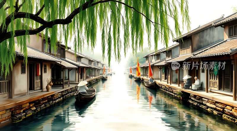 古色古香水乡风情