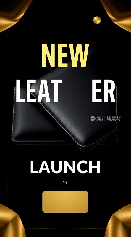 新品上市黑色皮具等你来抢！