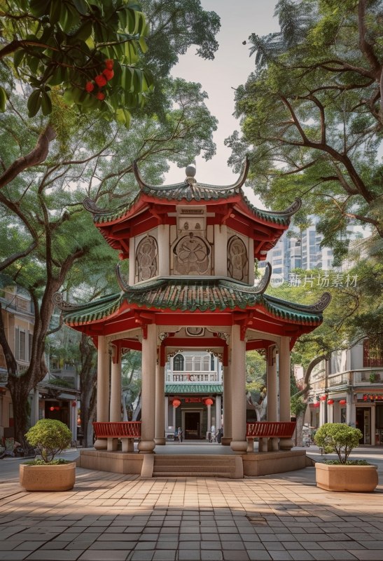 汕头中山亭景致