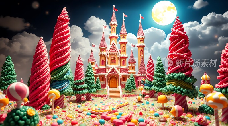 糖果王国梦幻城堡
