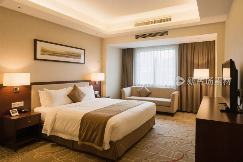 酒店客房内景图