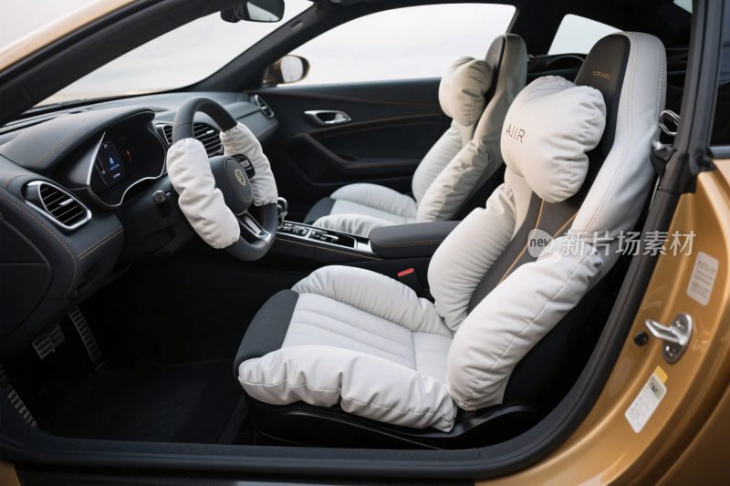 汽车安全气囊展示