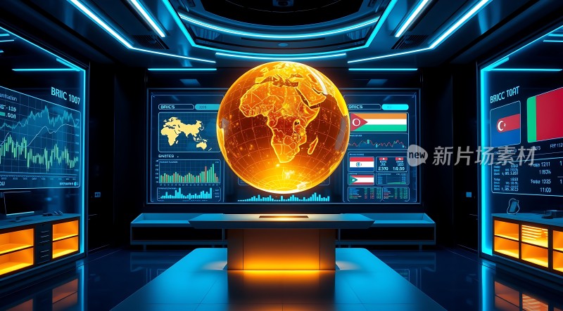 未来科技中心地球数据展示