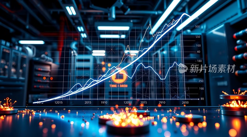 科技感数据图表展示