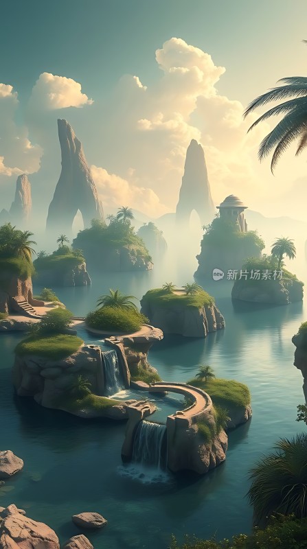 神秘岛屿秘境探险