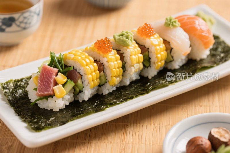 创意寿司料理展示