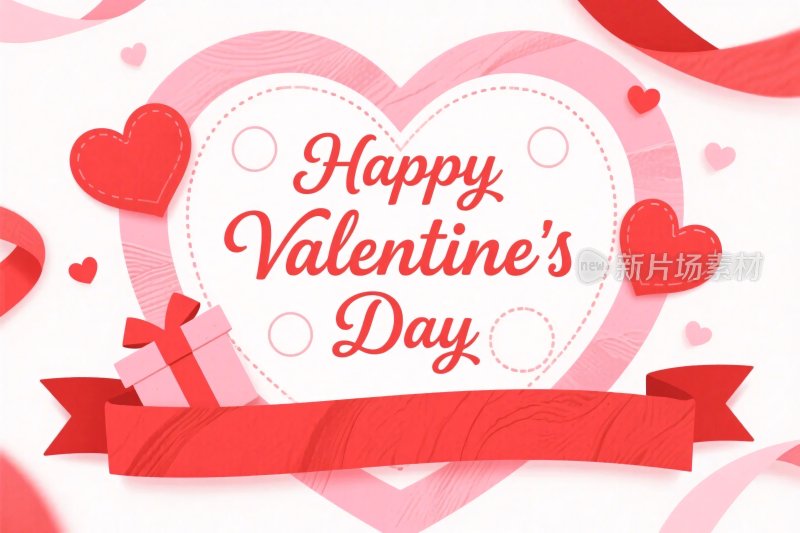 情人节爱心插画