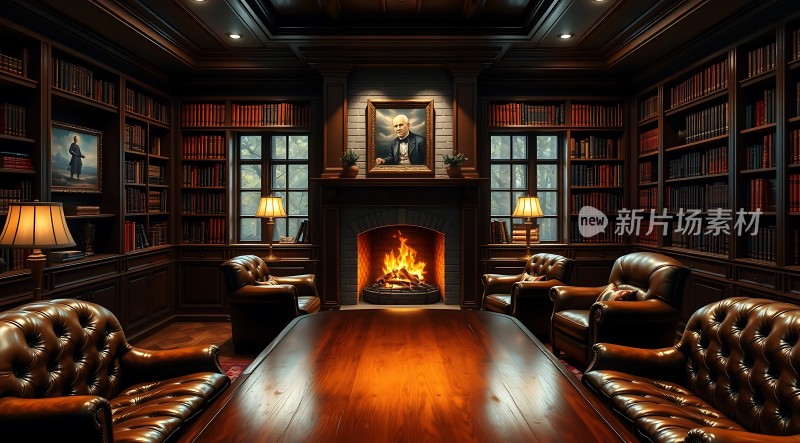 书房里的温暖与智慧