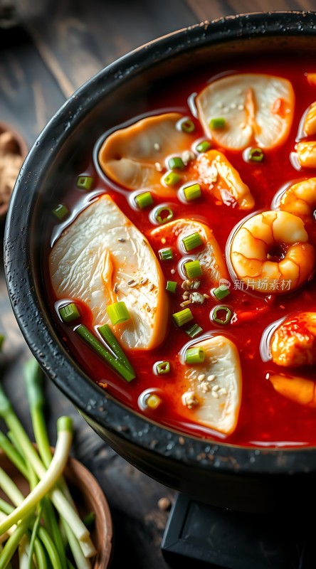 香辣海鲜汤