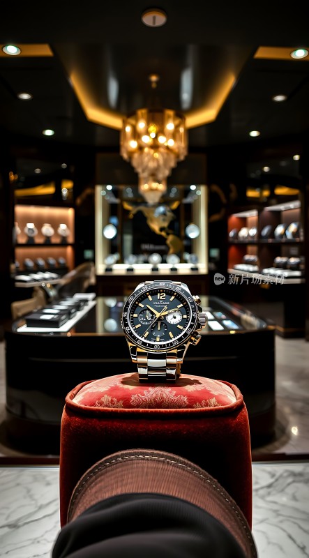 腕表展示奢华店铺环境