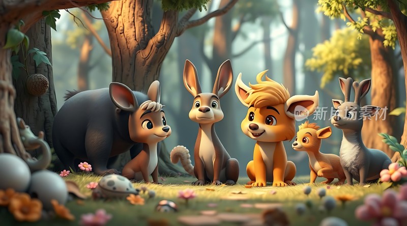 森林里的欢乐时光