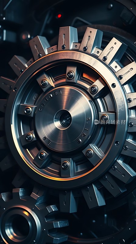 机械之心齿轮与金属的结合之美