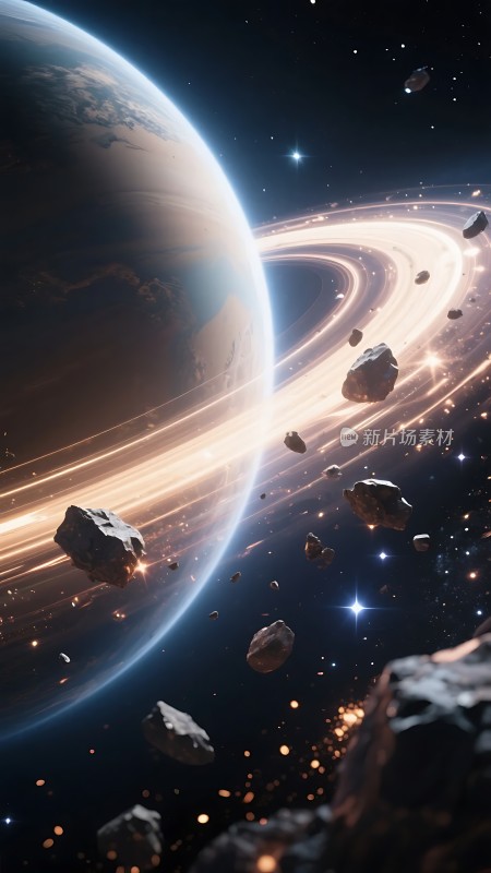 宇宙奇观行星与星环