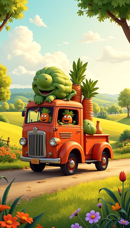 蔬果乐园快乐卡车之旅