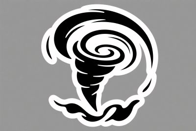 旋风图案插画 旋风图案插画