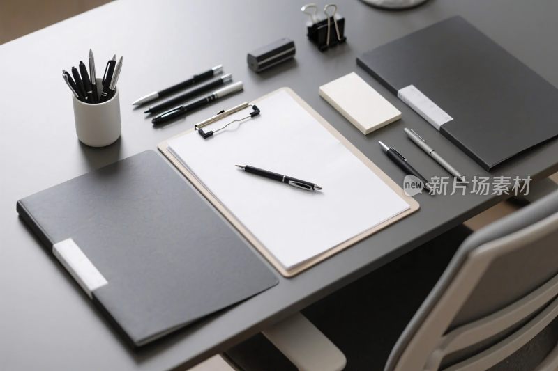 办公桌面物品布置