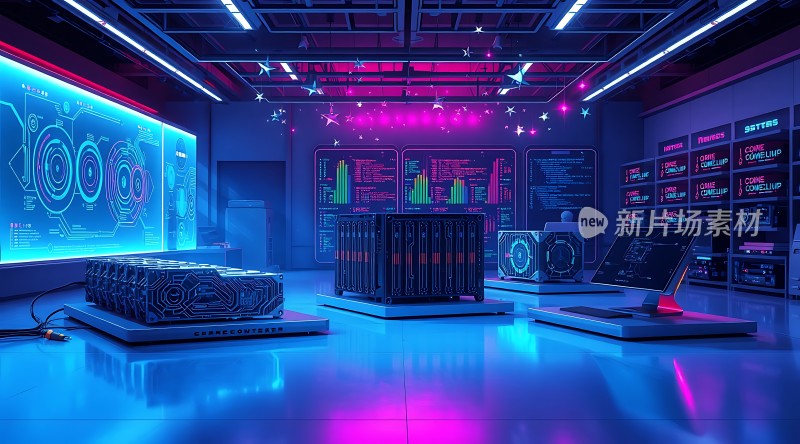 科技实验室未来数据中心
