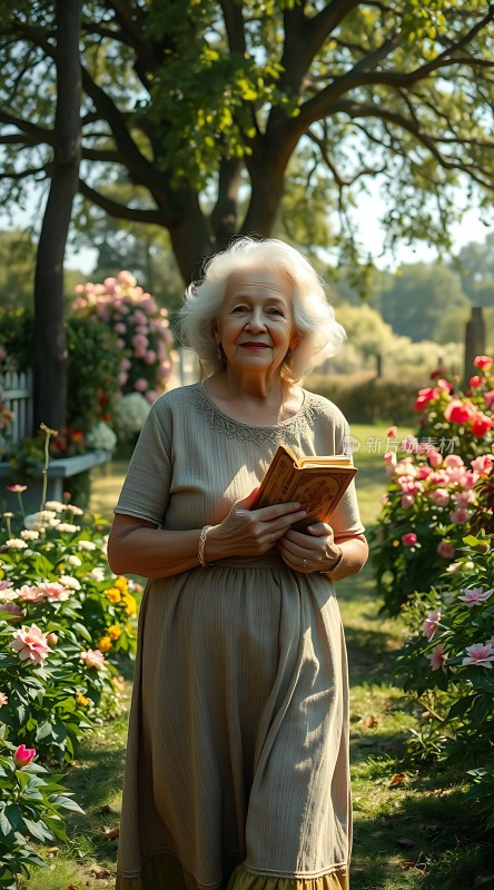 金色年华书香伴花影