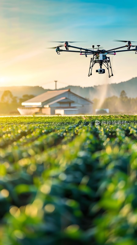 无人机农田作业科技助力农业发展