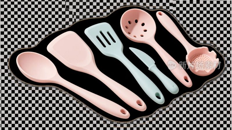 厨房餐具展示图