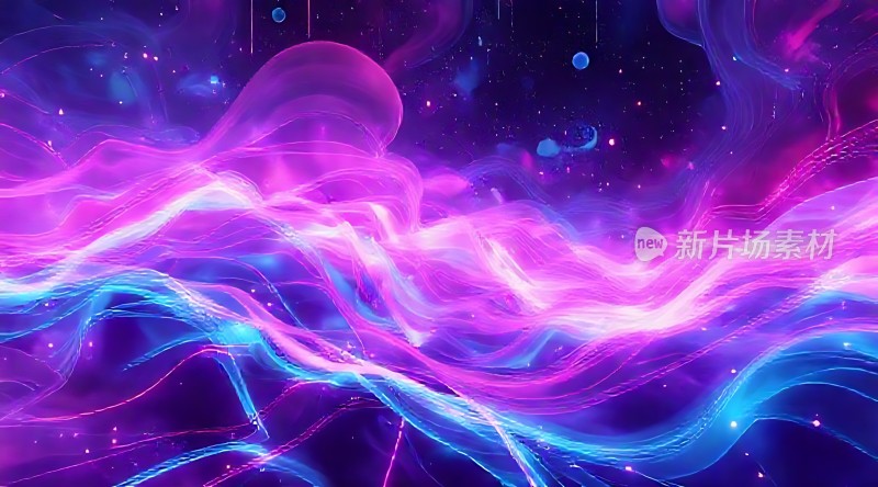 紫色星云幻彩流光