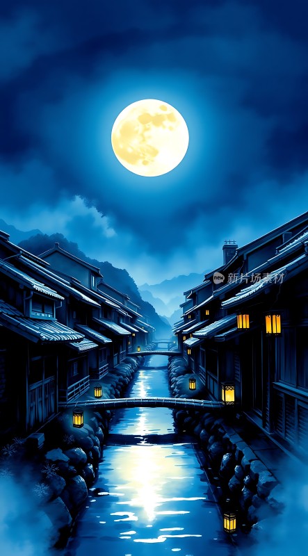 月下古街