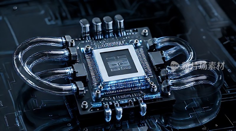 科技之心中央处理器与散热器完美结合