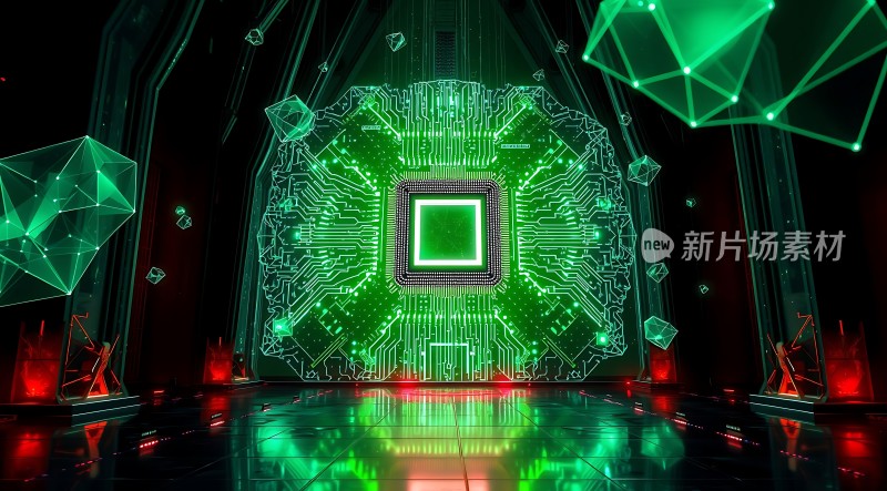 科技未来主义舞台设计