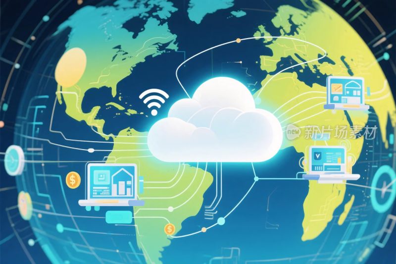全球云网络科技界面