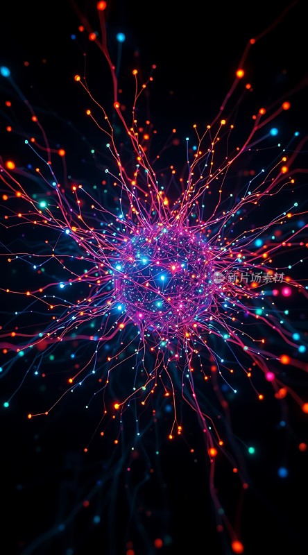 五彩斑斓神经元网络