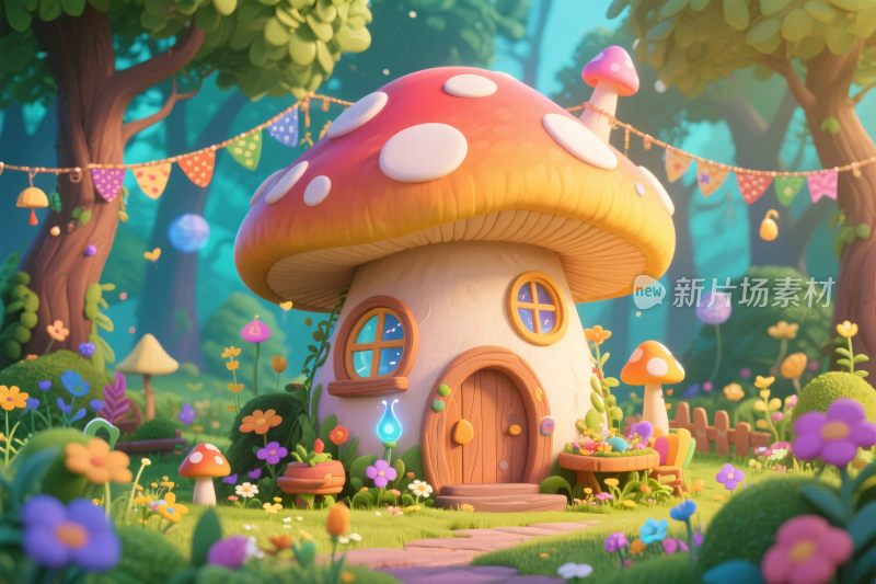 童话蘑菇小屋