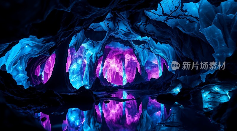 神秘洞穴奇景