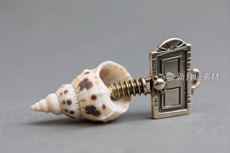 海螺门创意摆件