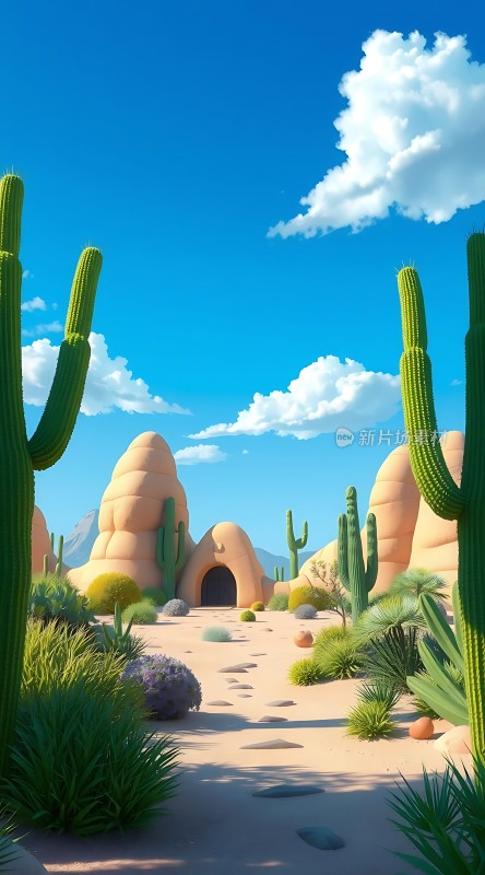 沙漠绿洲探险之旅