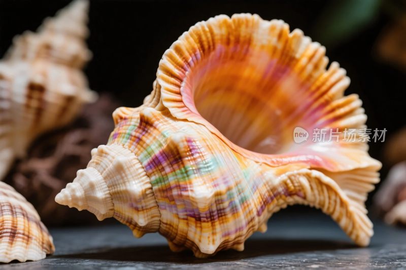 海螺多彩特写