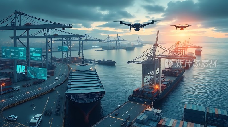 智能港口未来物流新篇章