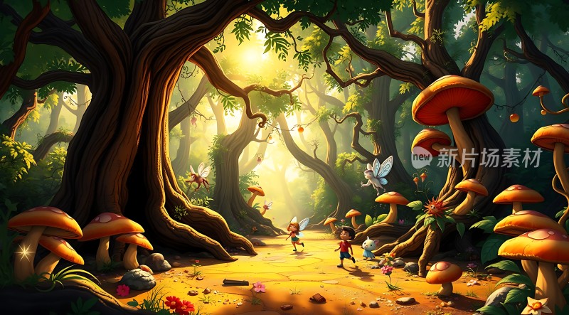 精灵森林探险之旅